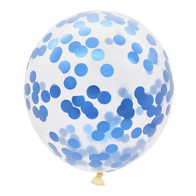 10 bucăți 12 inch sclipici confeti baloane din latex bilă transparentă pentru baby shower petrecere naștere decorare nuntă globuri cu aer