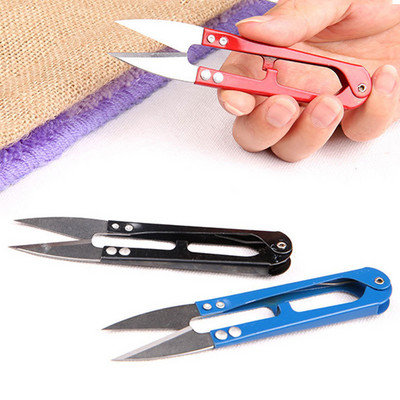 Πολλαπλών χρήσεων Scissor Trimming Fabric Scissors Nippers Shape U Clippers Κέντημα από ανοξείδωτο ατσάλι Scissors Craft Scissors Home Supplies