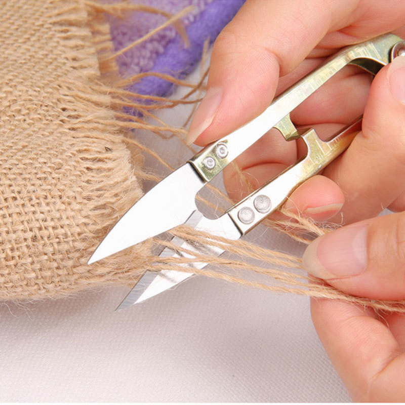Πολλαπλών χρήσεων Scissor Trimming Fabric Scissors Nippers Shape U Clippers Κέντημα από ανοξείδωτο ατσάλι Scissors Craft Scissors Home Supplies