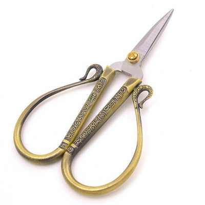 Foarfece din oțel inoxidabil pentru lucru manual, aur, cusut, cusut, cusut, ceremonie, nuntă, foarfece de tăiat panglică, unelte, foarfece de tăiat