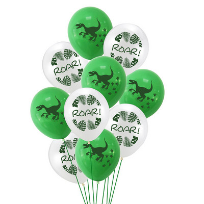 Dinozaur Ziua de Naștere Confetti Baloane Latex Junglă Animale Sălbatice Copii Aniversare Număr Heliu Globos Decorare Baby Shower