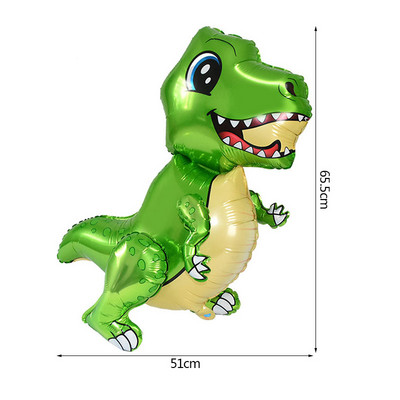 Dinozaur Ziua de Naștere Confetti Baloane Latex Junglă Animale Sălbatice Copii Aniversare Număr Heliu Globos Decorare Baby Shower