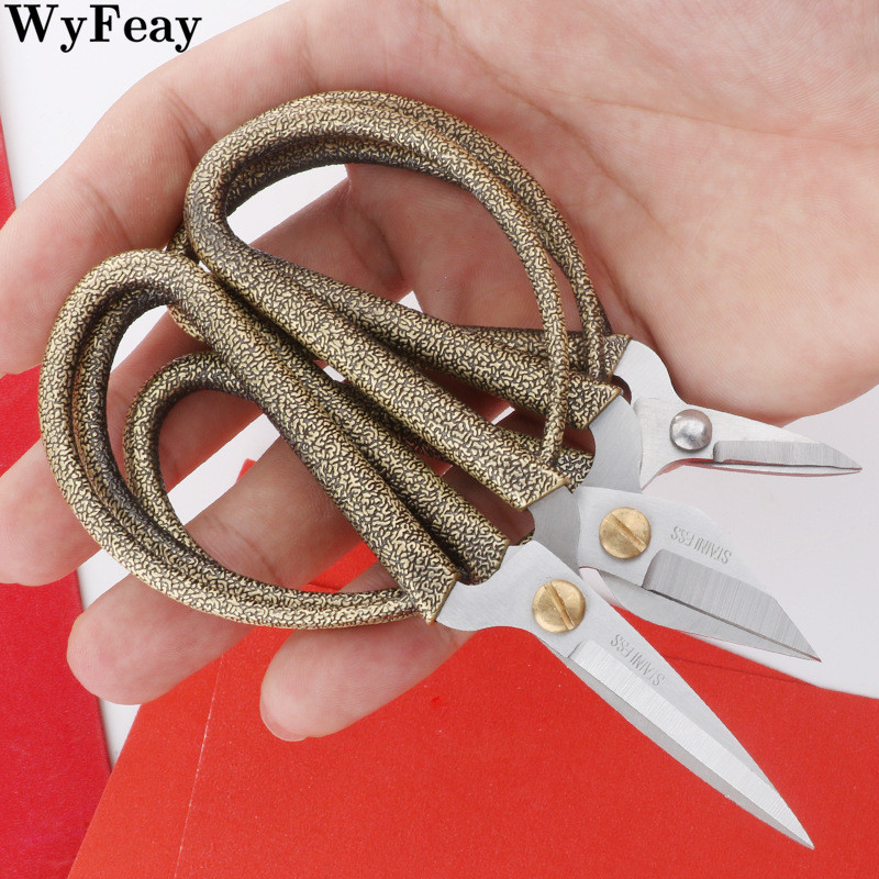 Μικρό vintage ψαλίδι κόφτης ίσιο σταυροβελονιά Κλωστές ραπτικής κέντημα ψαλίδι Tailor οικιακή κλωστή Εργαλεία κεντήματος