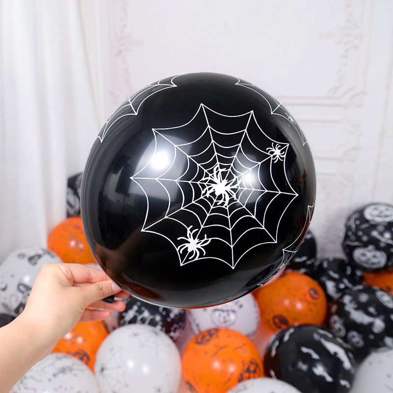 20/10 τεμ. 12 ιντσών Halloween Balloons Pumpkin Ghost Bat Skull Printed Helium Latex Ballon Halloween Party Decoration Supplies Παιδικά