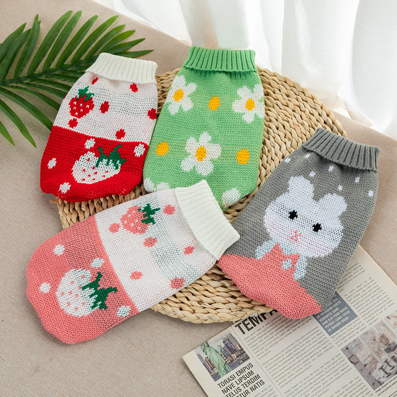 Crăciun, iarnă, haine pentru câini, chihuahua, moale, cățel, pisoi, pisicuță, cu guler înalt, design, pulover, îmbrăcăminte la modă, pentru animale de companie, câini, pisici