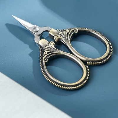 Household Thread Scissors Sharp Handicraft Shear Stainless Steel Scissors Sewing Supplies Tailor Tools Pocket Scissors