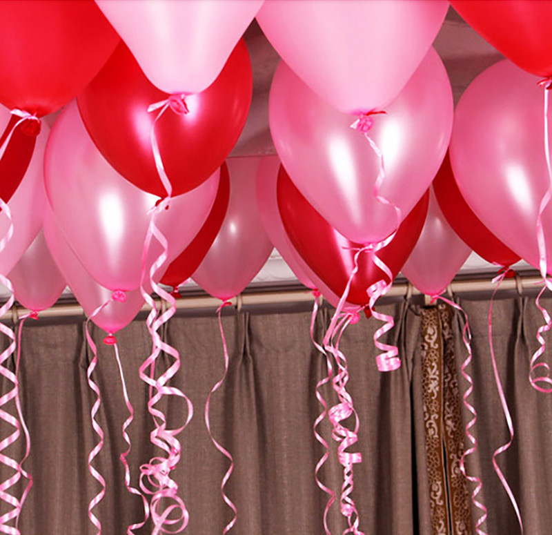 Balonu aksesuāri 5 M balonu ķēde lente, punkts kāzas, priecīgas ballītes dzimšanas dienā, mazuļa izrāde, fons rDekorācija balonu ķēde