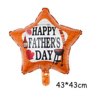 1 τμχ Ισπανικά Super Dad Balloons Happy Father\'s Day Foil Helium Ball Father Mother Party Διακόσμηση Home Scene DIY Arrangement