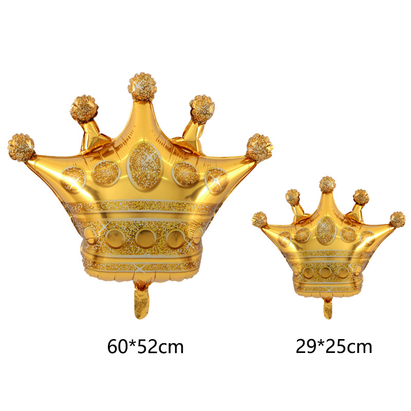 1 tk suur mini roosikuldne kroonfoolium heeliumi õhupall Printsprintsess Palju õnne sünnipäevaks pulmapidu Baby Shower Ornament Lastele kingitus