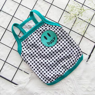 Légáteresztő kutyaruhák Tavaszi nyár kutyamellény kiskutya kiskutya póló francia bulldog Yorkshire chihuahua kutyák pólója Ropa Perro