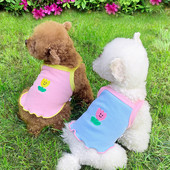 Koerte suveriided Õhuke lemmikloom Väike koer Teddy Bichon Corgi Kutsikas Kassipoeg Suvine Camisole Koerte Kostüüm Koera Multifilm Trükitud Vest