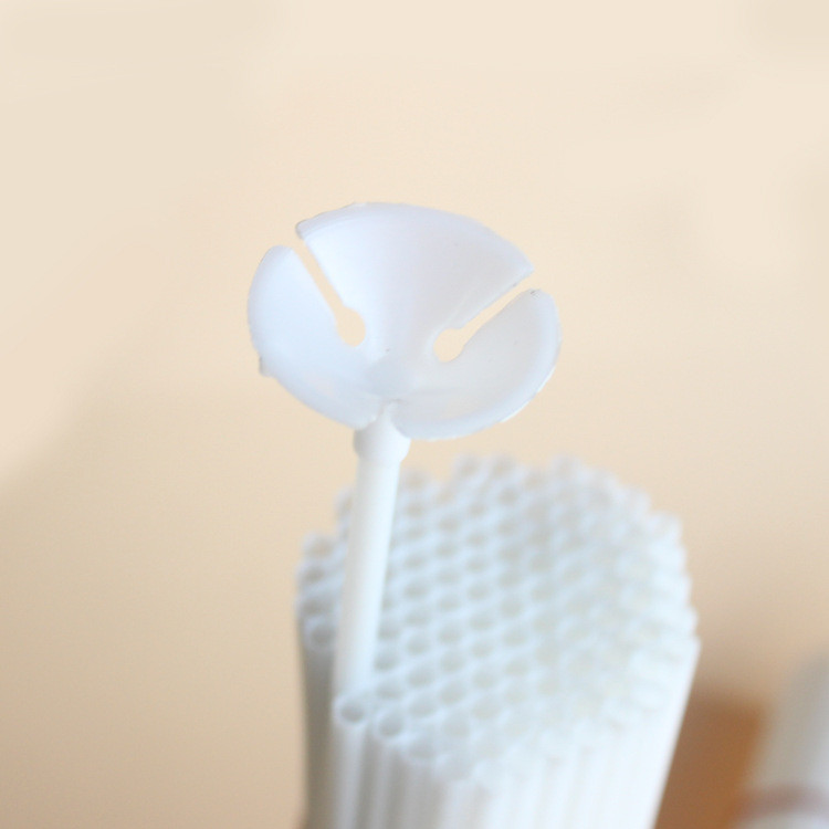 10 komplekti/partija 30 cm lateksa balonu nūja, balta PVC stieņi Balonu turētāja nūjas ar krūzes ballīšu piederumiem Globos balonu piederumi