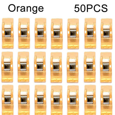 20/50 buc Agrafe de cusut multifunctionale Agrafe colorate Clip de plastic Pozitionare pentru depozitare Clip de cusut Clips de siguranta asortate