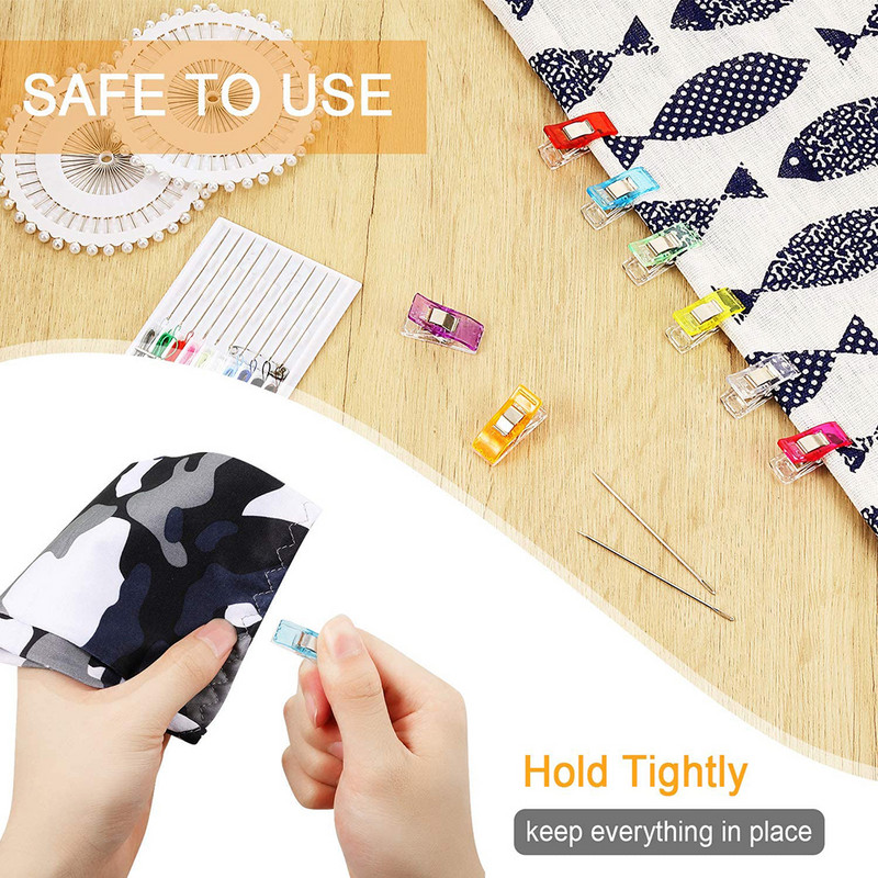 Daugiafunkciai siuvimo segtukai Plastikiniai amatiniai dygsniavimas Nerimas Mezgimas Apsauginiai spaustukai Siuvimo spaustukai Siuvimo segtukai Siuvimo įrankiai