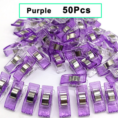 20/50 db Többcélú varrókapcsok Színes kötőkapcsok Műanyag kézműves foltvarró klipek Varró kézműves kapcsok varráskötéshez