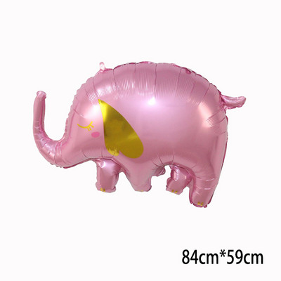 Cort de circ Clovn Animal Balon din folie de aluminiu Junglă Leu Leopard Animal Balon cu heliu Decorarea petrecerii de aniversare Jucării pentru copii