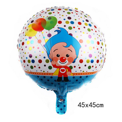 Cort de circ Clovn Animal Balon din folie de aluminiu Junglă Leu Leopard Animal Balon cu heliu Decorarea petrecerii de aniversare Jucării pentru copii