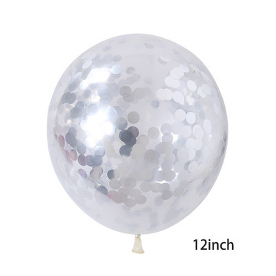 Papírsármány Garland Banner Zászló Levél flitteres Latex léggömbök Felnőtt Gyerekek Születésnapi Party Esküvői Díszek Babazuhany kellékek