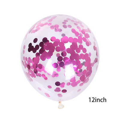 Papírsármány Garland Banner Zászló Levél flitteres Latex léggömbök Felnőtt Gyerekek Születésnapi Party Esküvői Díszek Babazuhany kellékek