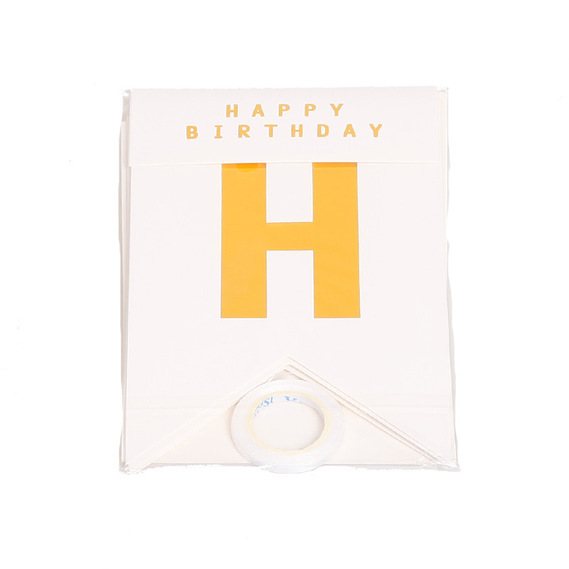 Papírsármány Garland Banner Zászló Levél flitteres Latex léggömbök Felnőtt Gyerekek Születésnapi Party Esküvői Díszek Babazuhany kellékek