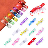 20 DB 55 mm-es varrókapocs műanyag, kézzel készített barkács kézműves ruházat horgolás kötés Univerzális biztonsági kapcsok kötözőkapcsok papír