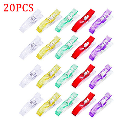 20 DB 55 mm-es varrókapocs műanyag, kézzel készített barkács kézműves ruházat horgolás kötés Univerzális biztonsági kapcsok kötözőkapcsok papír