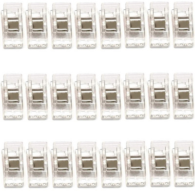 50db szövet foltvarró kézműves varrás kötőkapcsok otthoni irodai kellékek vegyes műanyag varrókapcsok tartó barkácsoláshoz patchwork