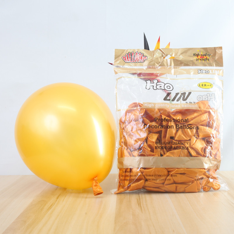 10/30/50 db 10 hüvelykes arany ezüst latex lufi Boldog születésnapi partit esküvői dekoráció baba zuhany gyerekeknek ajándék játékok színes golyók