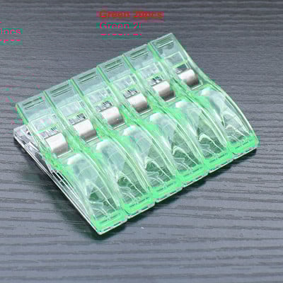 10/20 db többcélú nagy varrókapcsok textilkapcsok foltvarró klipek műanyag kapcsok barkácsolással szövetvarráshoz, kötözéshez