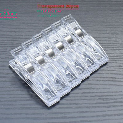 10/20 db többcélú nagy varrókapcsok textilkapcsok foltvarró klipek műanyag kapcsok barkácsolással szövetvarráshoz, kötözéshez