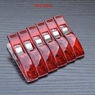 10/20 db többcélú nagy varrókapcsok textilkapcsok foltvarró klipek műanyag kapcsok barkácsolással szövetvarráshoz, kötözéshez