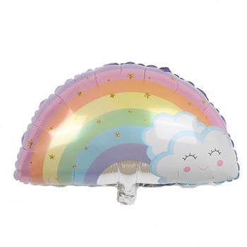 1 τμχ Smile Rainbow Sun Cloud Foil Μπαλόνια ηλίου Παιδικό πάρτι γενεθλίων Διακοσμήσεις γάμου Baby Shower αγόρια κορίτσια Δώρο παιχνίδι μπάλες