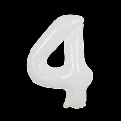 32/40 collu balti skaitļu folijas baloni 0-9 numuru balti mazi margrietiņu ziedu baloni Daudz laimes dzimšanas dienā ballītes bērnu dušas dekori