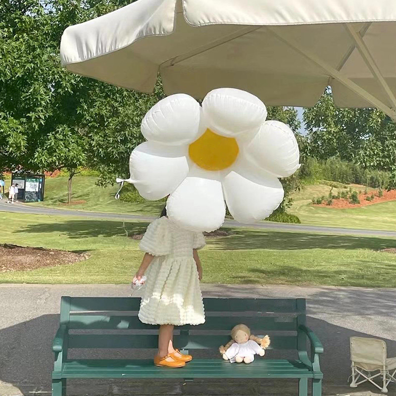 32/40 collu balti skaitļu folijas baloni 0-9 numuru balti mazi margrietiņu ziedu baloni Daudz laimes dzimšanas dienā ballītes bērnu dušas dekori