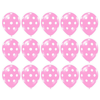 15 vnt/sl. 2,8g juoda raudona balta rožinė latekso ladybug dot dot dot latex baby shower gimtadienio vakarėlio vestuvių dekoravimo reikmenys