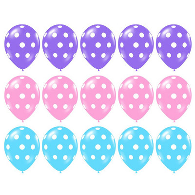 15 vnt/sl. 2,8g juoda raudona balta rožinė latekso ladybug dot dot dot latex baby shower gimtadienio vakarėlio vestuvių dekoravimo reikmenys