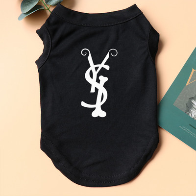 Jā Bone Dog Vasaras modes kucēns singlets Apģērbs Kokvilna Mazs Vidējs Mājdzīvnieks Populāri Ikdienas Ielu apģērbi Jorku čivava francūziete