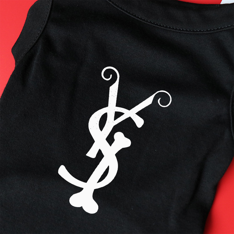 Jā Bone Dog Vasaras modes kucēns singlets Apģērbs Kokvilna Mazs Vidējs Mājdzīvnieks Populāri Ikdienas Ielu apģērbi Jorku čivava francūziete