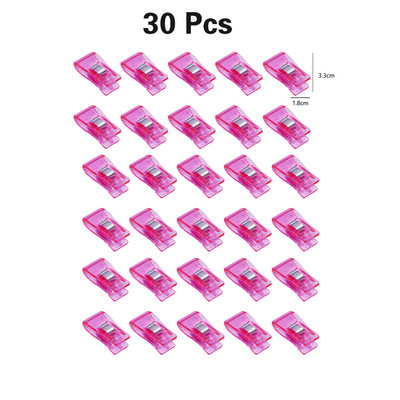 10/30/50 gab. DIY savārstījuma šūšanas sprādze Daudzfunkcionālas skavas Apģērba saspraudes Apmales somas klipsis Plastmasas tamborēšanas adīšanas sprādzes