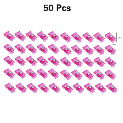 10/30/50 gab. DIY savārstījuma šūšanas sprādze Daudzfunkcionālas skavas Apģērba saspraudes Apmales somas klipsis Plastmasas tamborēšanas adīšanas sprādzes
