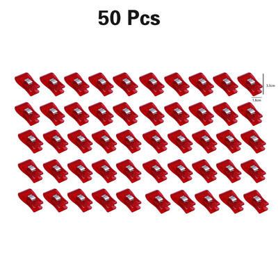 10/30/50 gab. DIY savārstījuma šūšanas sprādze Daudzfunkcionālas skavas Apģērba saspraudes Apmales somas klipsis Plastmasas tamborēšanas adīšanas sprādzes