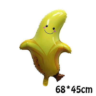 Köögiviljade ja puuviljade alumiiniumfooliumist õhupall pühvlite puuviljade arbuusi maasika heeliumi õhupall sünnipäevapidu dekoratiivne laste mänguasjapall