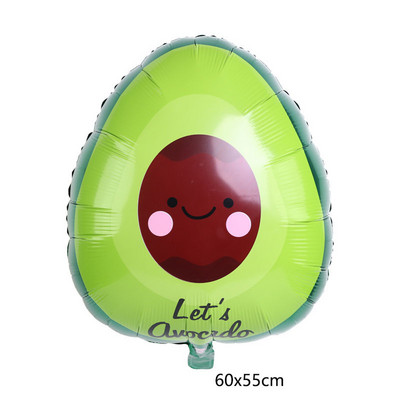 Köögiviljade ja puuviljade alumiiniumfooliumist õhupall pühvlite puuviljade arbuusi maasika heeliumi õhupall sünnipäevapidu dekoratiivne laste mänguasjapall