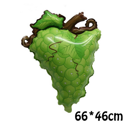 Köögiviljade ja puuviljade alumiiniumfooliumist õhupall pühvlite puuviljade arbuusi maasika heeliumi õhupall sünnipäevapidu dekoratiivne laste mänguasjapall