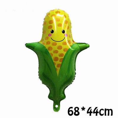 Köögiviljade ja puuviljade alumiiniumfooliumist õhupall pühvlite puuviljade arbuusi maasika heeliumi õhupall sünnipäevapidu dekoratiivne laste mänguasjapall