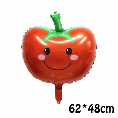 Köögiviljade ja puuviljade alumiiniumfooliumist õhupall pühvlite puuviljade arbuusi maasika heeliumi õhupall sünnipäevapidu dekoratiivne laste mänguasjapall