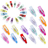 30/50 de bucăți Agrafe de cusut din plastic Agrafe de material Agrafe de matlasare Agrafe multifuncționale Agrafe de artizanat pentru cusut Artizanat Accesorii de bricolaj