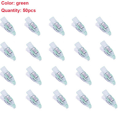 30/50 de bucăți Agrafe de cusut din plastic Agrafe de material Agrafe de matlasare Agrafe multifuncționale Agrafe de artizanat pentru cusut Artizanat Accesorii de bricolaj