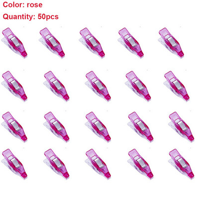 30/50 de bucăți Agrafe de cusut din plastic Agrafe de material Agrafe de matlasare Agrafe multifuncționale Agrafe de artizanat pentru cusut Artizanat Accesorii de bricolaj