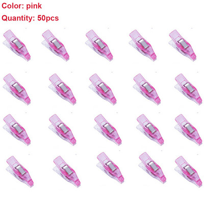 30/50 de bucăți Agrafe de cusut din plastic Agrafe de material Agrafe de matlasare Agrafe multifuncționale Agrafe de artizanat pentru cusut Artizanat Accesorii de bricolaj